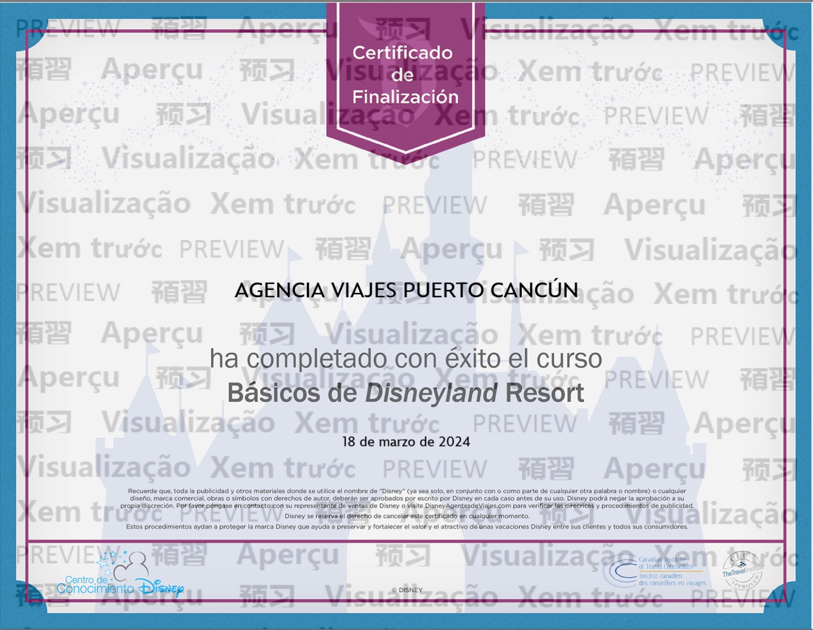 certificado